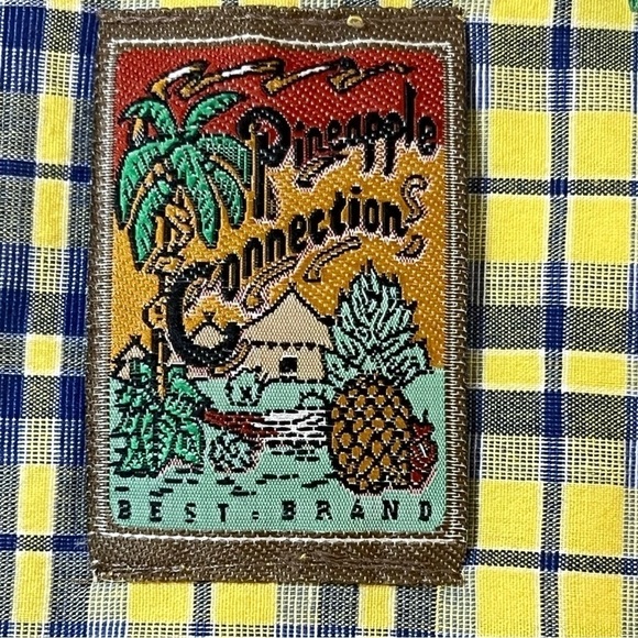 Pineapple Connection Men’s Blue & Yellow Plaid Button Down Shirt Oversized Large - Picture 10 of 14